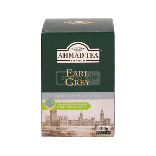 AHMAD TEA-აჰმად ჩაი Earl Grey დასაყენებელი შავი ჩაი 100გრ